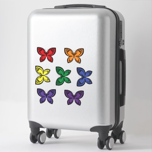 Jewel Butterflies Sticker Set (Koffer)