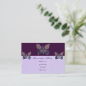 Jewel Butterflies Visitekaartje (Staand voorkant)