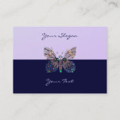 Jewel Butterflies Visitekaartje (Achterkant)