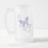 Jewel Butterfly Matglas Bierpul (Links)