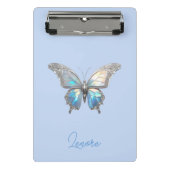 Jewel Butterfly Opal en Zilver Mini Klembord (Voorkant)