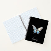 Jewel Butterfly Opal en Zilver Notitieboek (Binnen)