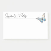 Jewel Butterfly Opal en Zilver Post-it® Notes (Voorkant)