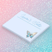 Jewel Butterfly Opal en Zilver Post-it® Notes