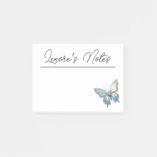 Jewel Butterfly Opal en Zilver Post-it® Notes