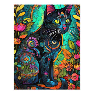 Jewel Cat Foto Afdruk