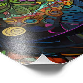 Jewel Cat Foto Afdruk (Hoek)