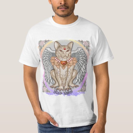 Jewel Cat Gargoyle T-shirt (Voorkant)