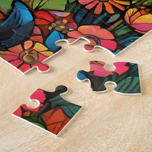 Jewel Cat Legpuzzel (Zijkant)