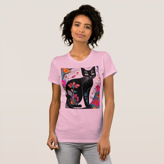 Jewel Cat T-shirt (Voorkant volledig)