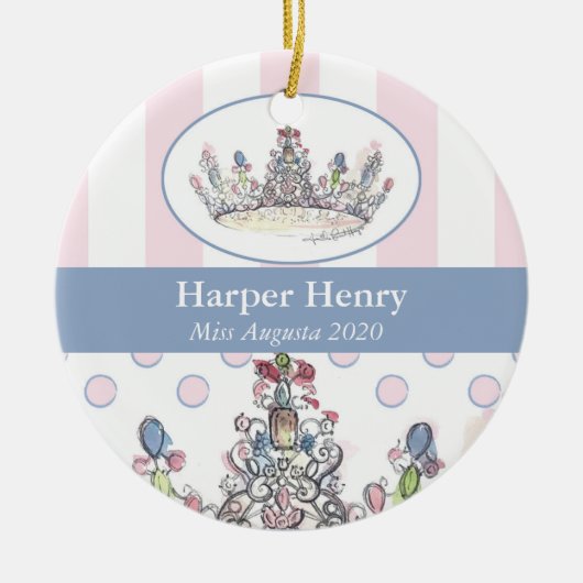 Jewel Crown Custom Ornament (Voorkant)