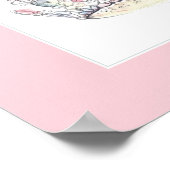 Jewel Crown door Heather French Henry Poster (Hoek)