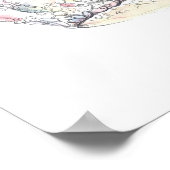 Jewel Crown door Heather French Henry Poster (Hoek)