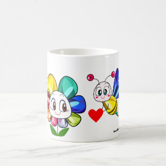 Jewel Flower Coffee Mok