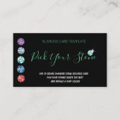 Jewel Fun Diamonds Rhinestone Visitekaartje (Voorkant)