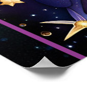 Jewel Galaxy Zodiac Boogschutter Poster (Hoek)