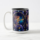 Jewel Galaxy Zodiac Boogschutter Tweekleurige Koffiemok (Links)