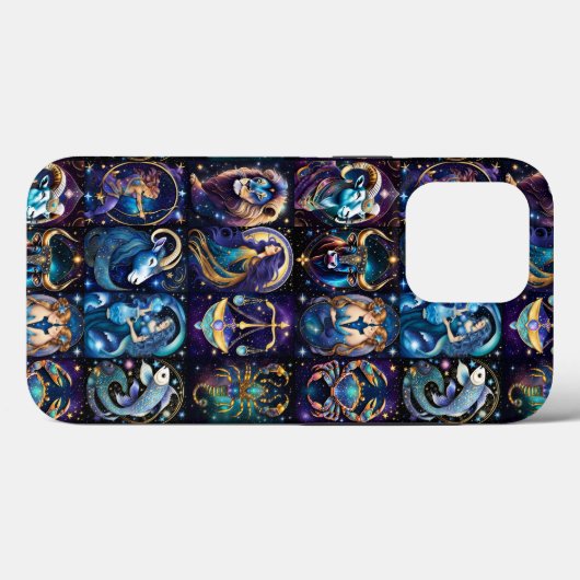 Jewel Galaxy Zodiac Case-Mate iPhone Case (Achterkant (horizontaal))