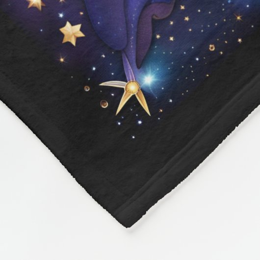 Jewel Galaxy Zodiac Fleece Deken (Hoek)