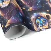 Jewel Galaxy Zodiac Leo Cadeaupapier (Rol Hoek)