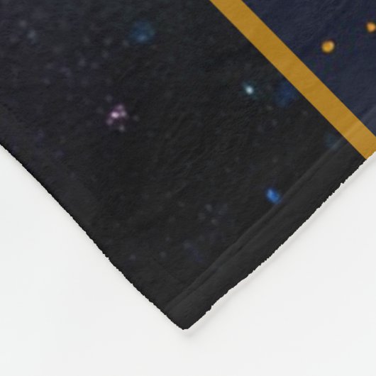 Jewel Galaxy Zodiac Leo Fleece Deken (Hoek)