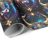 Jewel Galaxy Zodiac Taurus Cadeaupapier (Rol Hoek)