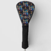 Jewel Galaxy Zodiac Taurus Golfheadcover (Voorkant)