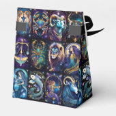 Jewel Galaxy Zodiac Tent Bedankdoosjes (Achterkant)