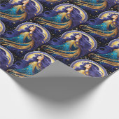 Jewel Galaxy Zodiac Virgo Cadeaupapier (Hoek)