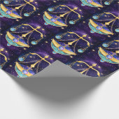 Jewel Galaxy Zodiac Weegschaal Cadeaupapier (Hoek)