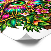 Jewel Garden Eye Poster (Hoek)