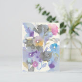 Jewel Garden | Paarse pasta's Briefkaart (Staand voorkant)