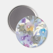 Jewel Garden | Paarse pasta's Magneet (Voorkant / Achterkant)