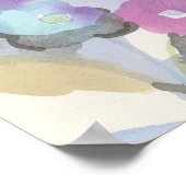 Jewel Garden | Paarse pasta's Poster (Hoek)