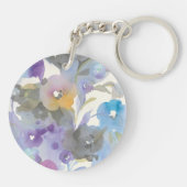 Jewel Garden | Paarse pasta's Sleutelhanger (Achterkant)