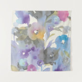 Jewel Garden | Paarse pasta's Wandkleed (Voorkant (horizontaal))