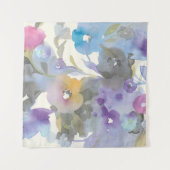 Jewel Garden | Paarse pasta's Wandkleed (Voorkant)