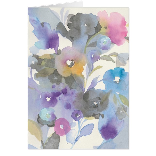 Jewel Garden | Paarse Pastel Bloemblaadjes (Voorkant)