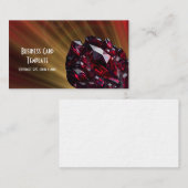 Jewel Gemstone Crystal Ruby Visitekaartje (Voorkant / Achterkant)