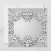 Jewel High Heel Schoen Quinceañera Verjaardagsfees Kaart (Achterkant)