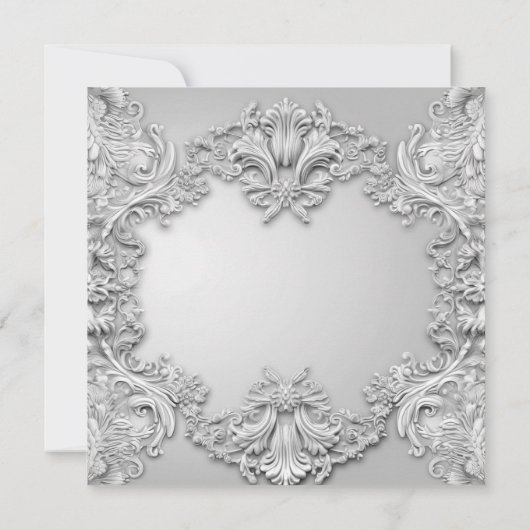 Jewel High Heel Schoen Quinceañera Verjaardagsfees Kaart (Achterkant)