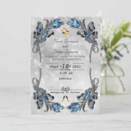 Jewel Kaart (Staand voorkant)