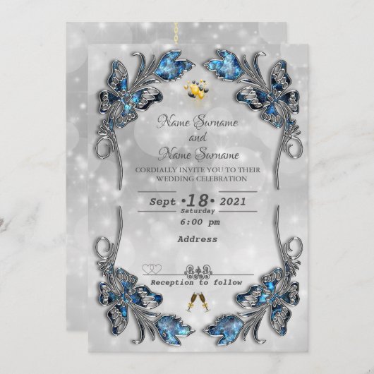 Jewel Kaart (Voorkant / Achterkant)