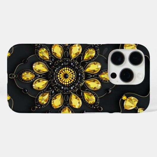 Jewel Mandala Case-Mate iPhone Case (Achterkant (horizontaal))