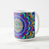 Jewel Mandala Mandala Coffee Mok (Voorkant rechts)