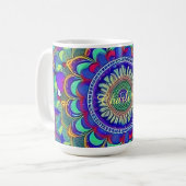 Jewel Mandala Mandala Coffee Mok (Voorkant links)