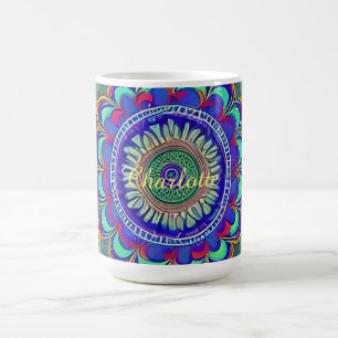 Jewel Mandala Mandala Coffee Mok