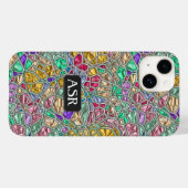 Jewel Mosaic - gekleurd glas of gem, Case-Mate iPhone Case (Achterkant (horizontaal))