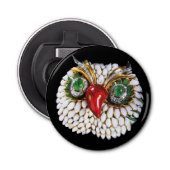JEWEL OWL BUTTON FLESOPENER (Voorkant)