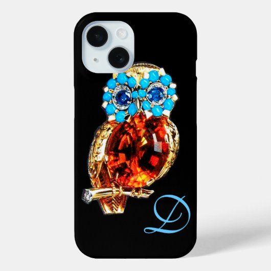 JEWEL OWL Case-Mate iPhone CASE (Achterkant)